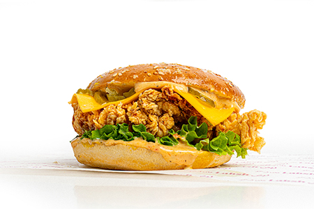 Classic chicken burger 