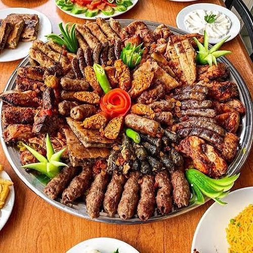 Family grilled platter